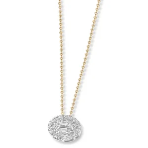Sammensatt diamantsmykke 0,21 ct.