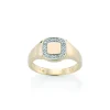 Signetring diamant