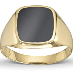 Signetring Onyx