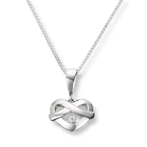 Sølvsmykke diamant
