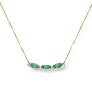 Smaragd collier