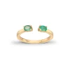 Smaragd design ring
