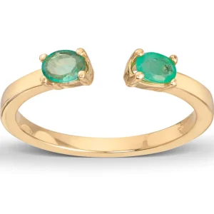Smaragd design ring