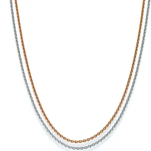 Tofarget kjede – rund anker 45 cm
