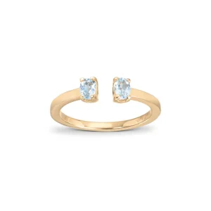 Topas design ring
