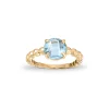 Topas ring – «bubble»