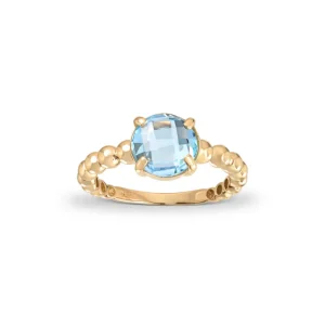 Topas ring – «bubble»