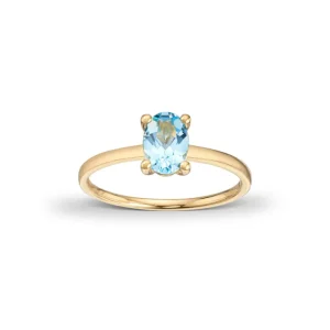 Topas ring 4 klør