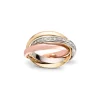 Tricolor ring