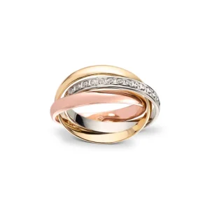 Tricolor ring