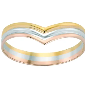 Tricolor V-ring
