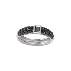 Zirkonia ring – svart
