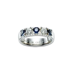 Alliansering safir 0.14ct