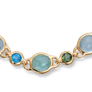 Armbånd med fargestener