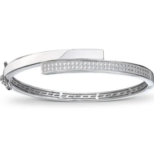 Armring i sølv med Cubic zirkonia