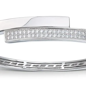 Armring i sølv med Cubic zirkonia