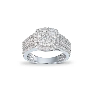 0,82 ct. diamantring