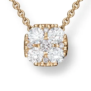 Diamantkjede 0,38 ct.