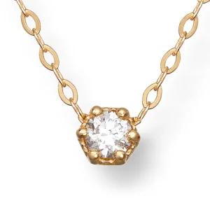 Diamantkjede 0,10 ct.