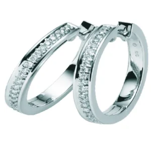 Diamantøreringer 0,30 ct.
