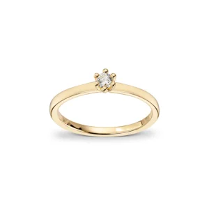 Diamantring 0,07 ct.