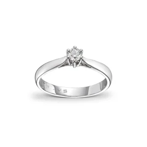 Diamantring 0,05ct. TW-VS