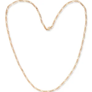 10,3 gr. gullkjede – Figaro 60 cm