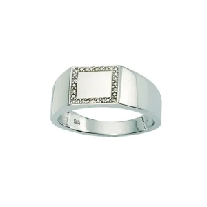 Signetring 0,07ct.