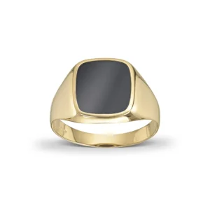Signetring Onyx